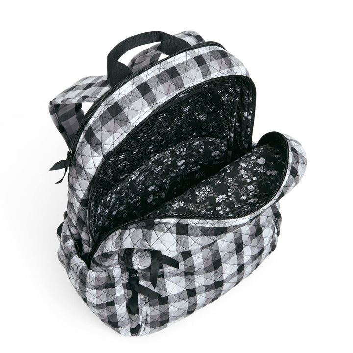 Vera Bradley Women's Cotton Campus Backpack, Kingbird Plaid, One Size