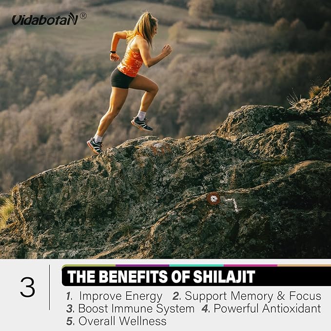 Sugar Free Shilajit Gummies 1000mg – Pure Shilajit Supplement for Men & Women – 85+ Trace Minerals & Fulvic Acid with Ashwagandha- Energy, Brain, Immunity –Mixed Berry Flavor,120 Gummies