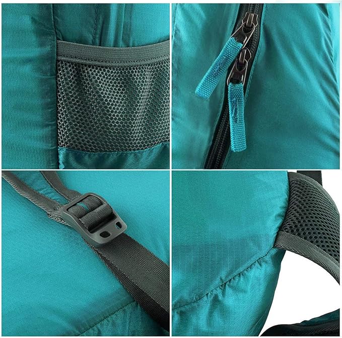 G4Free 20L Lightweight Packable Backpack Travel Hiking Daypack Foldable Backpack for Men Women