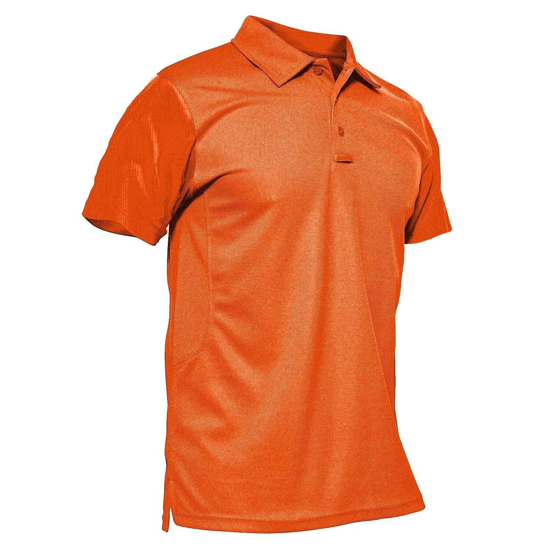MAGCOMSEN Golf Polo Shirts for Men Fall Shirts Mens Golf Shirts Fishing Shirts Work Shirts Casual Shirts Quick Dry Summer Shirts Golf Polo Shirts for Men Short Sleeve
