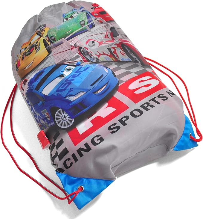 Idea Nuova Disney Cars 2 Piece Sling Bag Slumber Set, 30"x54", Cars