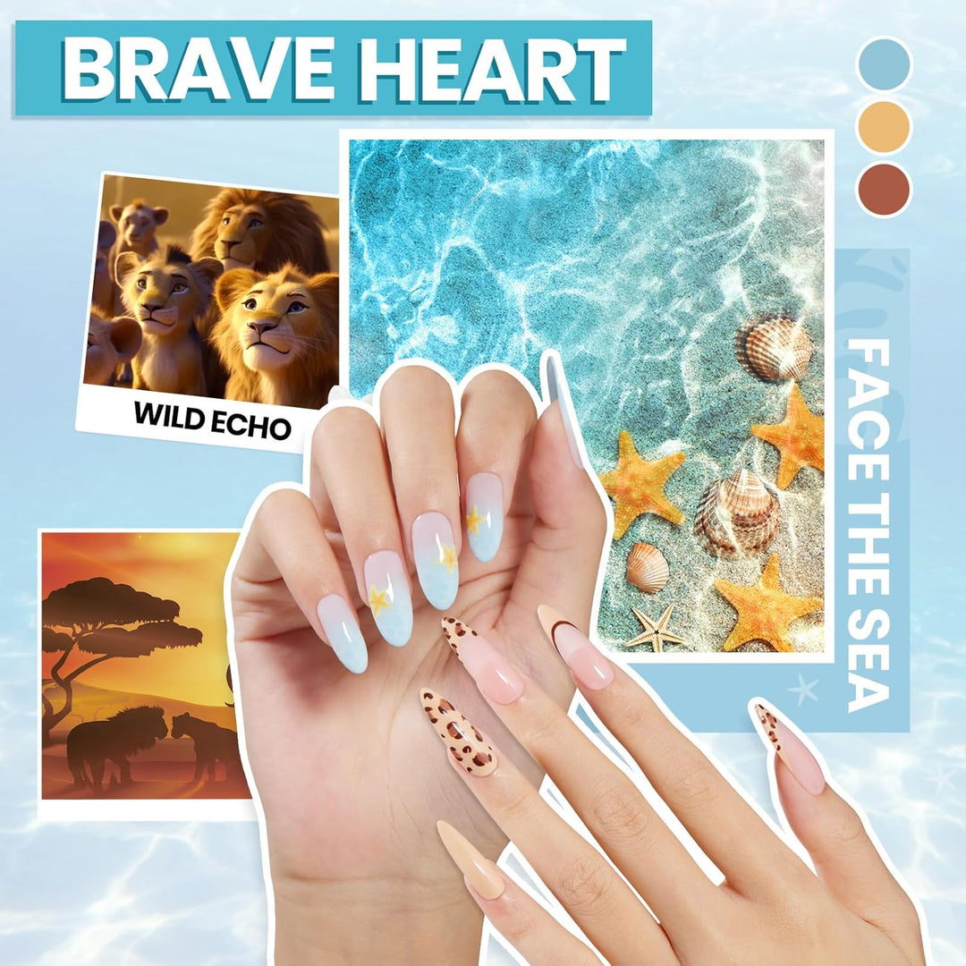 45 Colors Gel Nail Polish Kit | UV Light & Nail Tools | Travel-Friendly Gift for Women