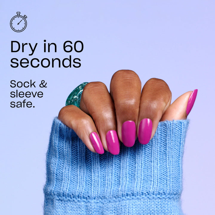 OPI RapiDry Clearly Fast Clear Coat | 3-in-1 Quick Drying Top Coat, Base Coat, Glossy Nail Topper | Vegan, Smudge Proof, Fast Drying