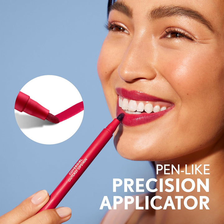 30 Iconic Ruby Lipstain | Transfer-Proof, Vegan Formula | Smooth Application