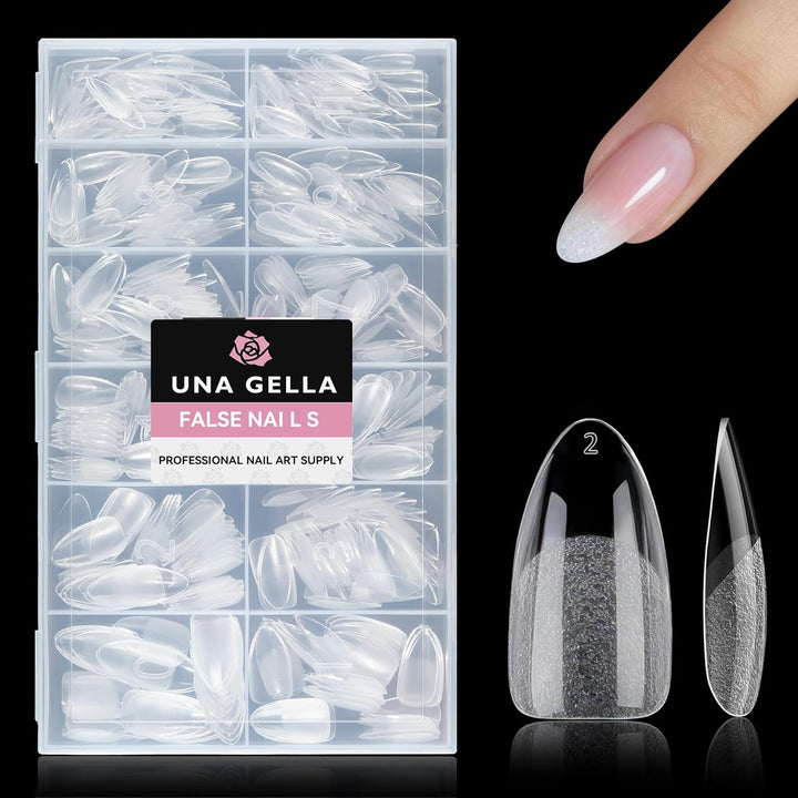 504Pcs Matte Soft Gel Toe Nail Tips | Full Cover for DIY Nail Extensions