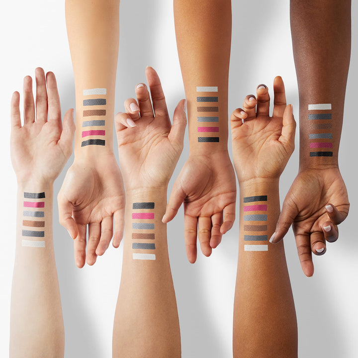 wet n wild Fantasy Makers Glitter Palette, Long Wearing Shimmering Brilliance, Creamy Texture, 6 Complementary Shades, Cruelty-Free - Heavy Metals