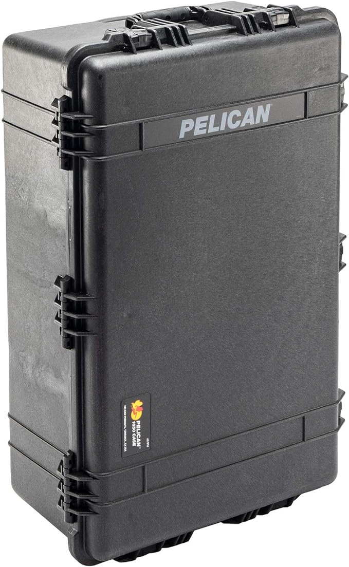 Pelican 1650 Rolling Case No Foam (Black)