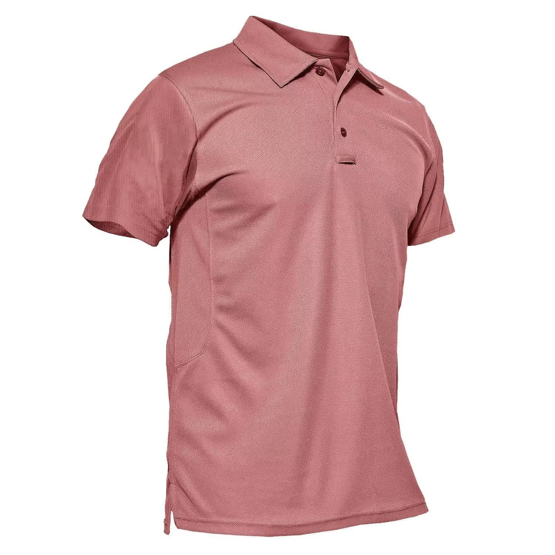 MAGCOMSEN Polo Shirts for Men T Shirts Golf Shirts Pique Polo Shirts for Men Short Sleeve Military Shirts Combat Shirt Tactical Shirt for Men Fishing Shirts