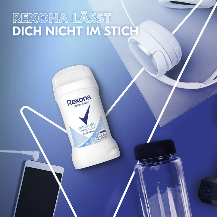 Rexona Women Cotton Dry Deodorant Stick x 40 ml by Rexona