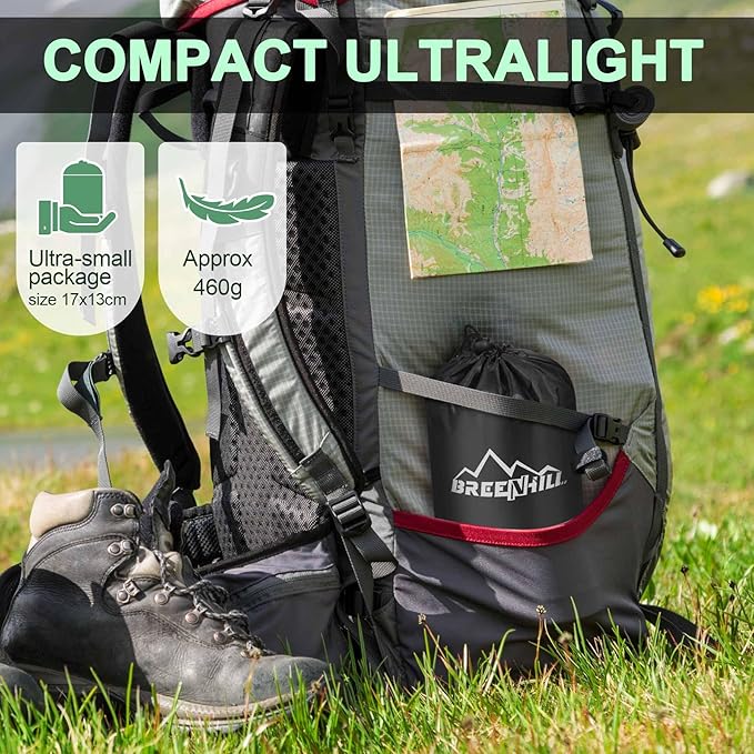 Sleeping Bag Liner,Adult Sleep Sack & Travel Sheets,Travel Sleep Sack for Backpacking, Hotels & Hostels - Lightweight Single & Double Travel Sheet Camping Sheets,Has Full Length Zipper