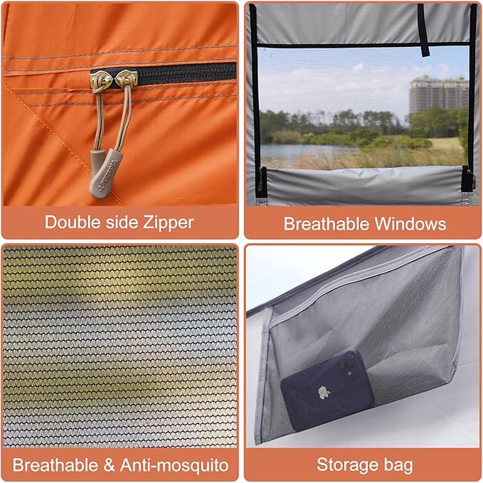 Outdoor Shower Tent Changing Room Privacy Portable Camping Shelters