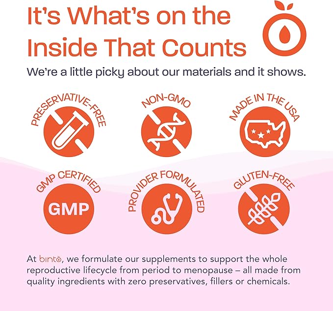 Binto Bloom Prenatal Supplements - Support Healthy Mom & Baby - 30 Day Supply - Multivitamin with Iron, Methylated Folate, Folic Acid - Non-GMO, Gluten Free, Vegetarian, No Preservatives