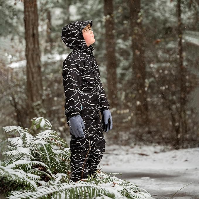 JAN & JUL Waterproof Fleece Lined Snow and Rain Pants for Toddlers and Kids