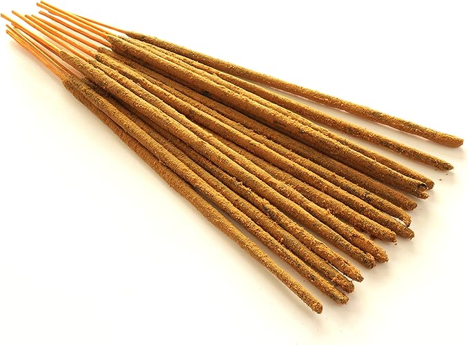 Indian Temple Incense Sticks - Artisan Luxury Masala Incense - Handmade Long-Burning Incense 20+ Sticks - Divine Scent for Home & Meditation