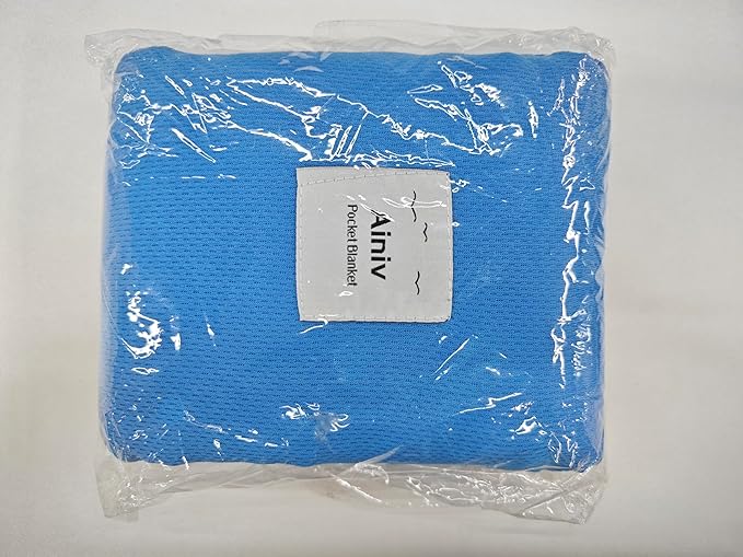 Picnic Blanket, Mini Pocket Beach Mat 78.8 x 82.7IN (5-7 People) Foldable, Lightweight Waterproof Sand Free, Foldable Thin Ground Sheet for Outdoor Camping Hiking Travel - with Hand Strap