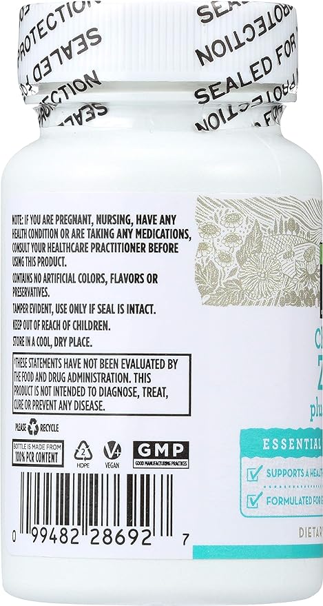 365 Everyday Value, Chelated Zinc plus Copper, 60 ct