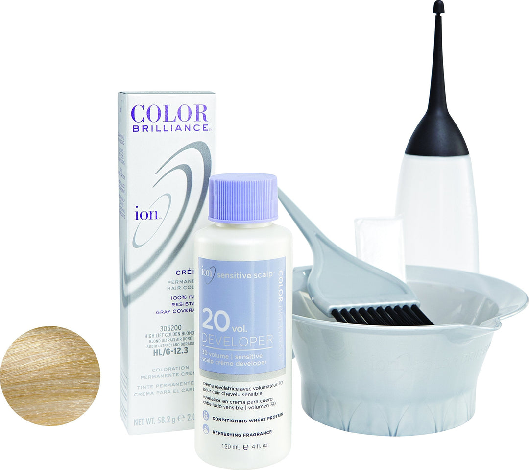 Ion Golden Blonde Permanent Creme Hair Color