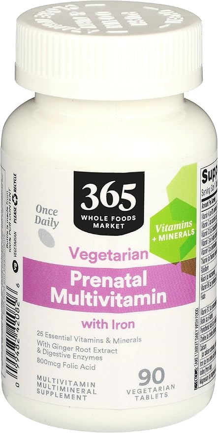 365 by Whole Foods Market, Prenatal One Daily Multi, 90 Tablets