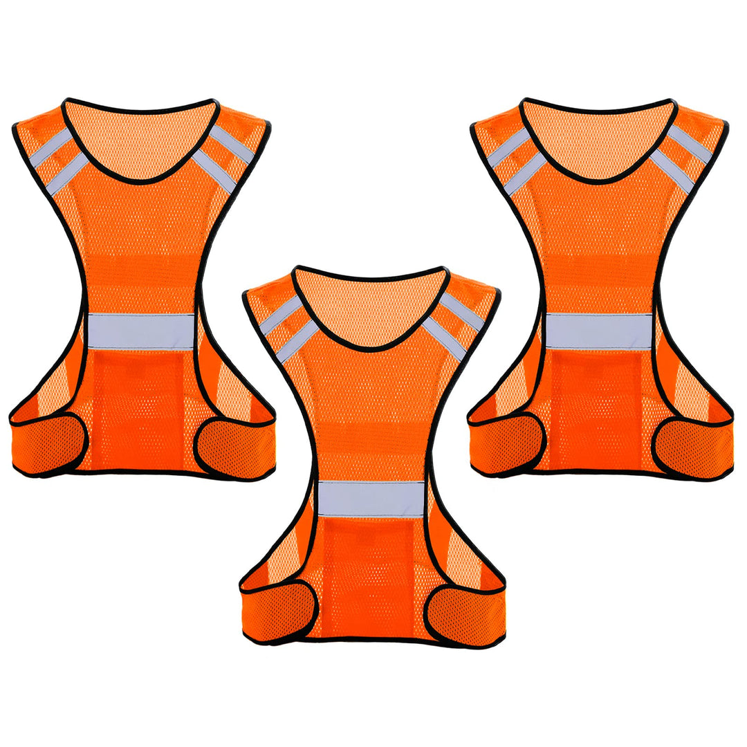 TCCFCCT Reflective Safety Running Vest for Men Women Running Gear for Walking at Night