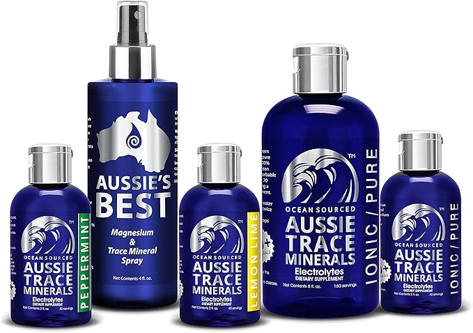 Aussie Trace Minerals Magnesium & Trace Mineral Spray, 120 ML