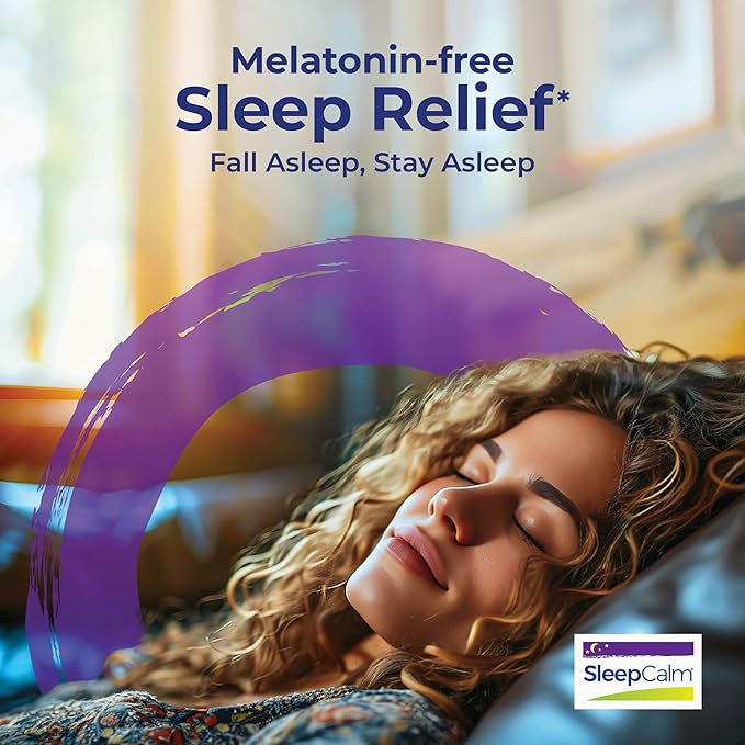 Boiron SleepCalm Sleep Aid for Deep, Relaxing, Restful Nighttime Sleep - Melatonin-Free and Non Habit-Forming - 60 Count