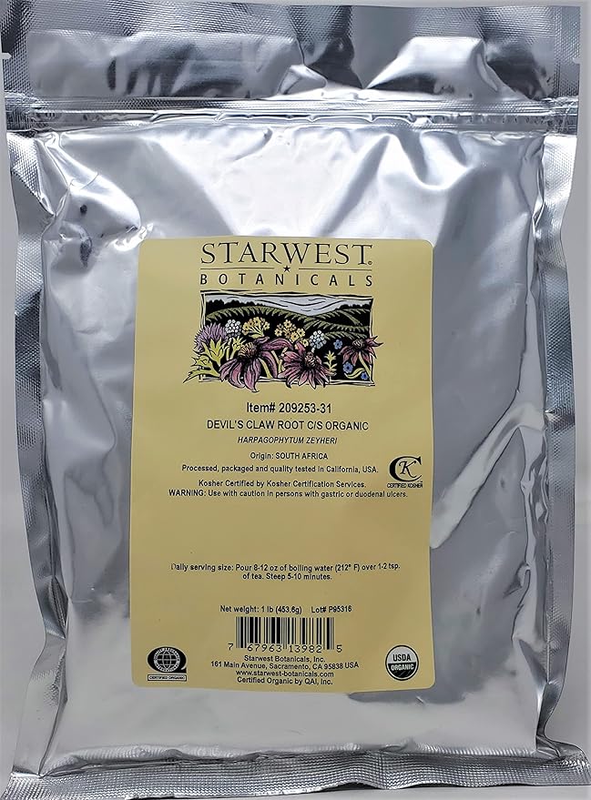 DEVIL'S CLAW ROOT C/S ORGANIC