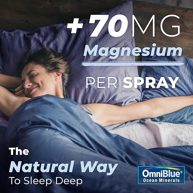 100% Natural Magnesium Oil and Ocean Minerals Spray | Complete Mineral Replenishment | Pure Magnesium | Organic Aloe Vera | Complete Fast Absorption | 6 oz