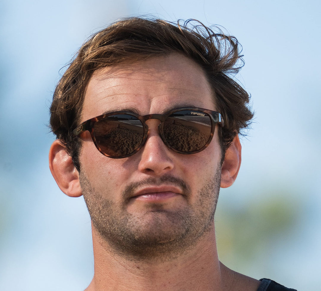 Tifosi Svago Sunglasses (Tortoise, Brown Polarized)