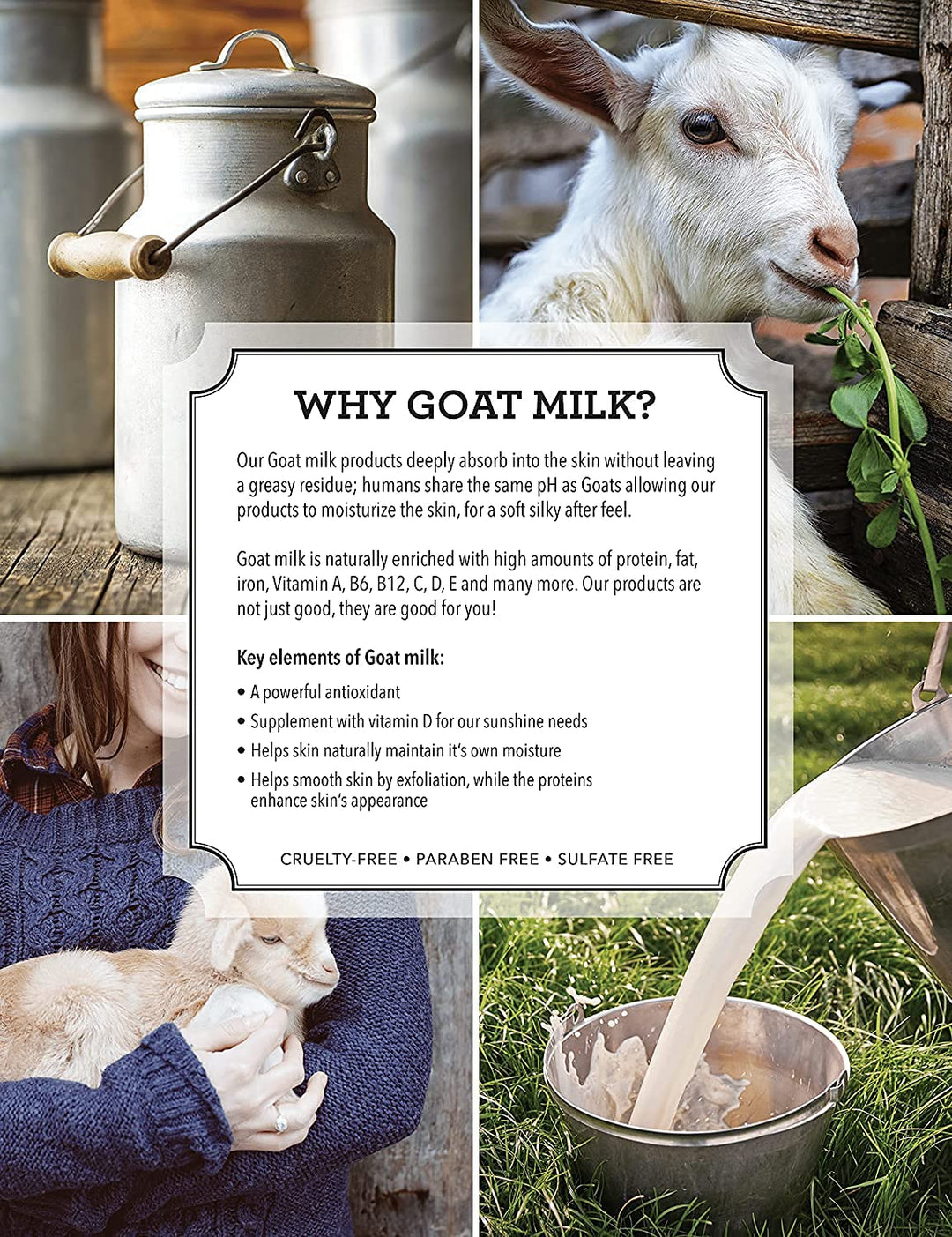 Dionis - Goat Milk Skincare Water Flowers and Sea Salt Scented Hand Cream (1 oz) - Made in the USA - Cruelty-free and Paraben-free