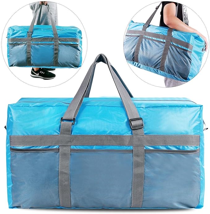 REDCAMP Foldable Travel Bag, Large Sports Bag, 75L/96L/100L, Lightweight Waterproof Tote Bag