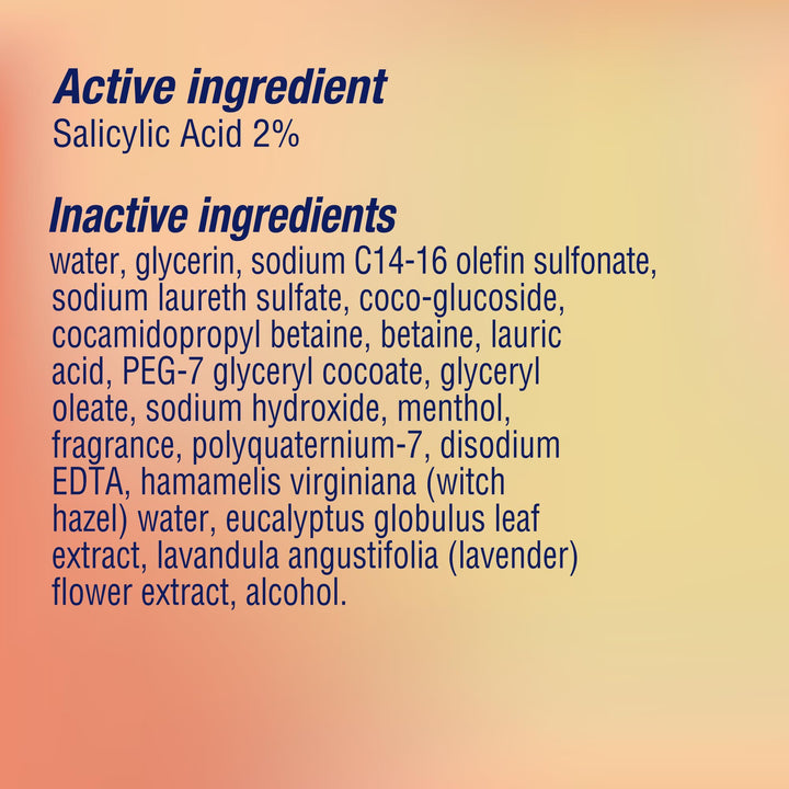 Biore Clear & Breathable Cooling Cleanser with Witch Hazel, Acne Treatment for Face, Face Scrub for Oily Skin, Salicylic Acid Cleanser, 6.77 Oz