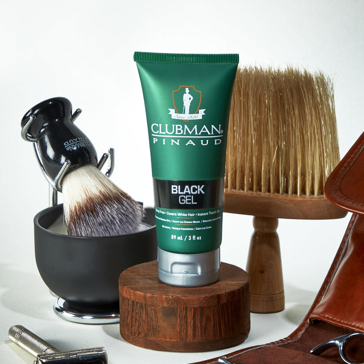 Clubman Temporary Black Gel, 3 fl oz