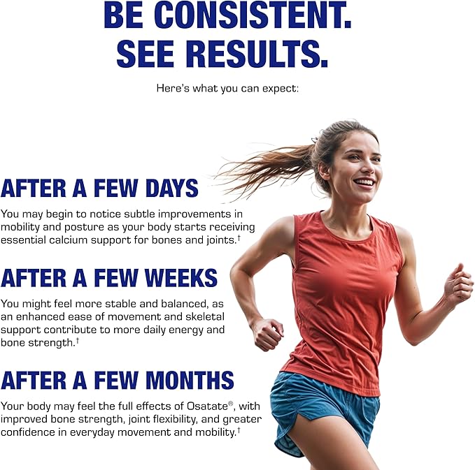 Remineralizing Calcium Hydroxyapatite Supplement - Clinical Formula Osteo Bone Health Supplement for Women & Men with Bioavailable Calcium Phosphate MHCC Complex for Density & Strength - 100 Servings