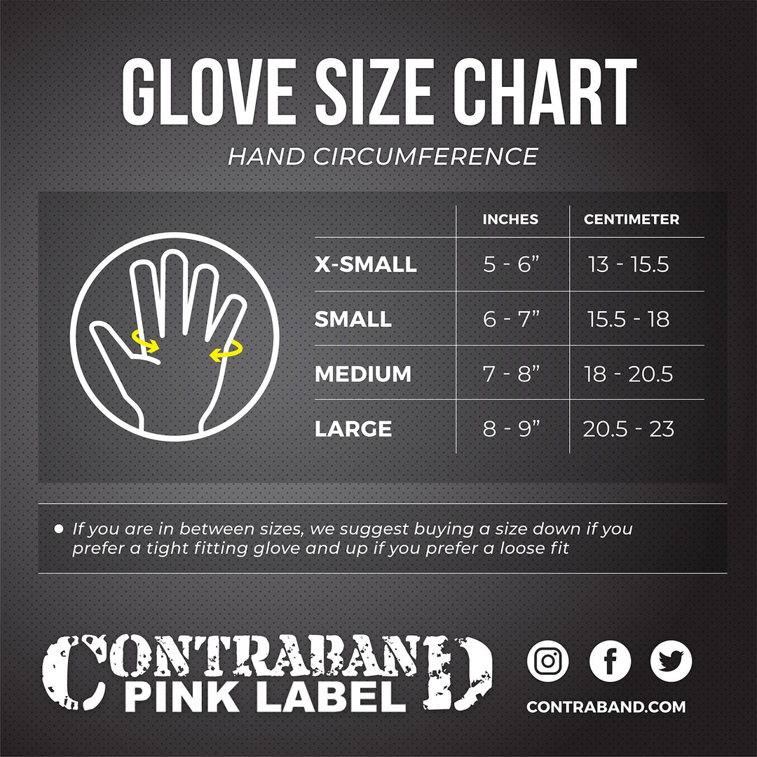 Contraband Pink Label 5307 Womens Designer Workout Gloves | Low Sweat Diamond Mesh Fabric w/Grip-Lock™ Silicone Palm (White, X-Small)