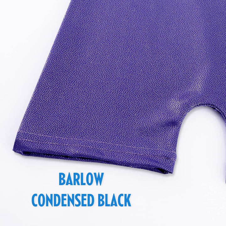 DAXIANG Gymnastics Leotards for Girls, Leotard for Girls Gymnastics Outfit Black Shorts Dance Unitard Biketards Purple