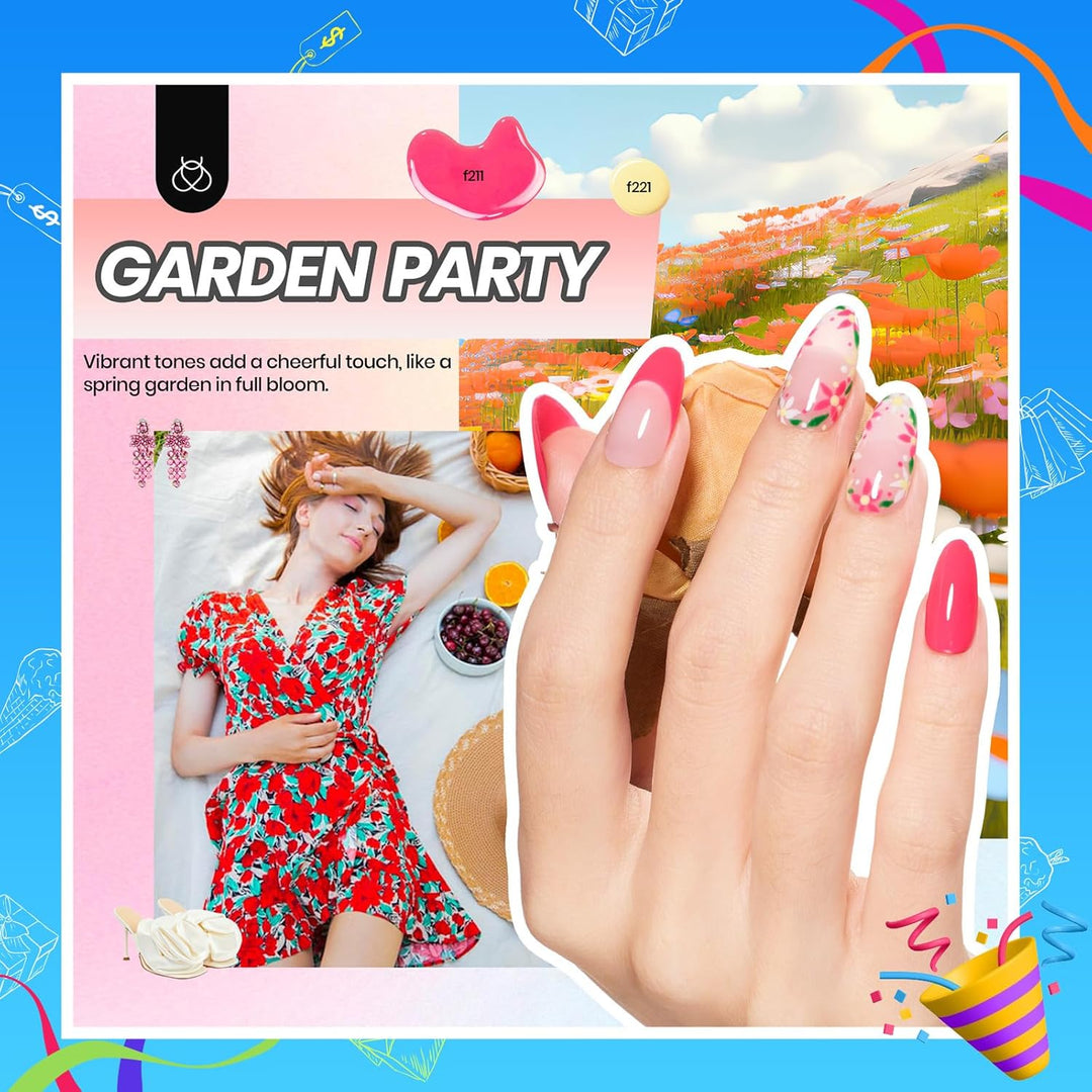 45 Colors Gel Nail Polish Kit | UV Light & Nail Tools | Travel-Friendly Gift for Women