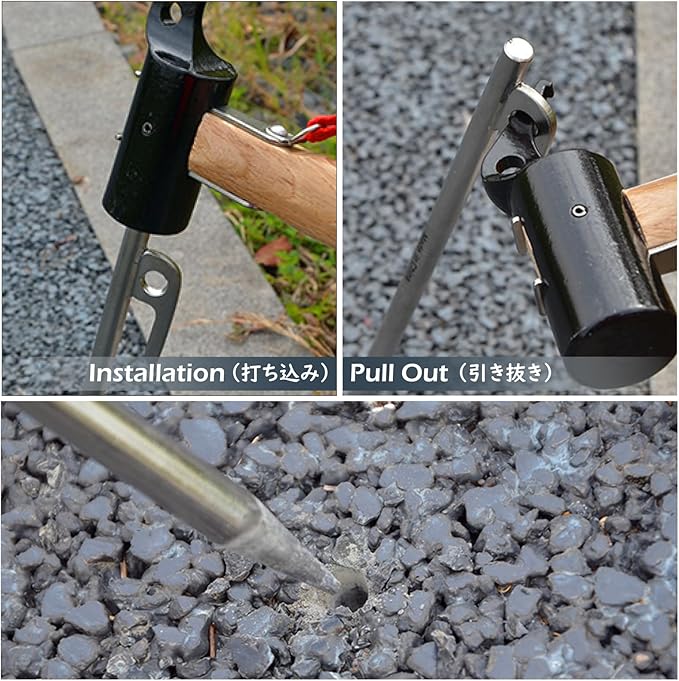 TRIWONDER 6X Snow and Sand Tent Stakes Pegs - Aluminum U-Shaped Tent Pegs Tent Nails Lightweight for Camping Hiking Backpacking