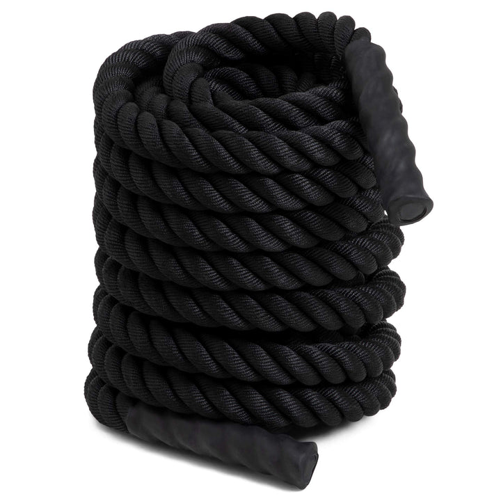 Champion Sports RPT1540 Heavy Training Rope: Rhino Poly Strength & Conditioning Heavy Gym Battle Ropes - Cardio, Cross Training, Weight Training & Crossfit - 1.5" x 40'