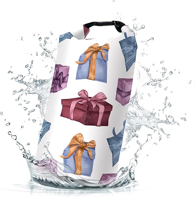 Waterproof Dry Bag,Gift Box Waterproof Backpack 5L/10L/20L Floating and Lightweight Bags for Kayaking, Boating, Fishing, Swimming and Camping