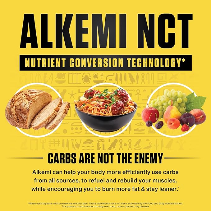 Alkemi NCT® - Support Agent with Berberine, ProCynCi® Cinnamon Extract, Chromium Picolinate, InSea2®, and GlucoVantage