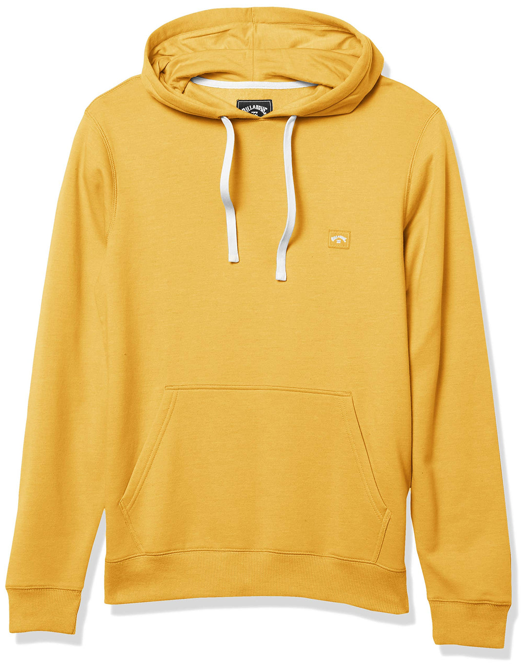 Billabong Men's All Day Pullover Hoodie Sweatshirt, Mustard, L