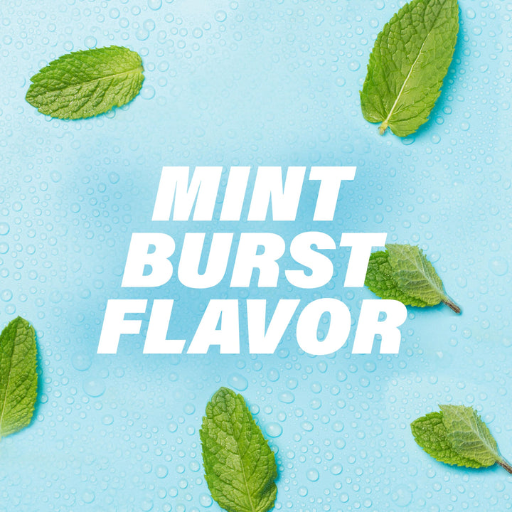 ACT Restoring Zero Alcohol Fluoride Mouthwash 33.8 fl. oz. Strengthens Tooth Enamel, Mint Burst