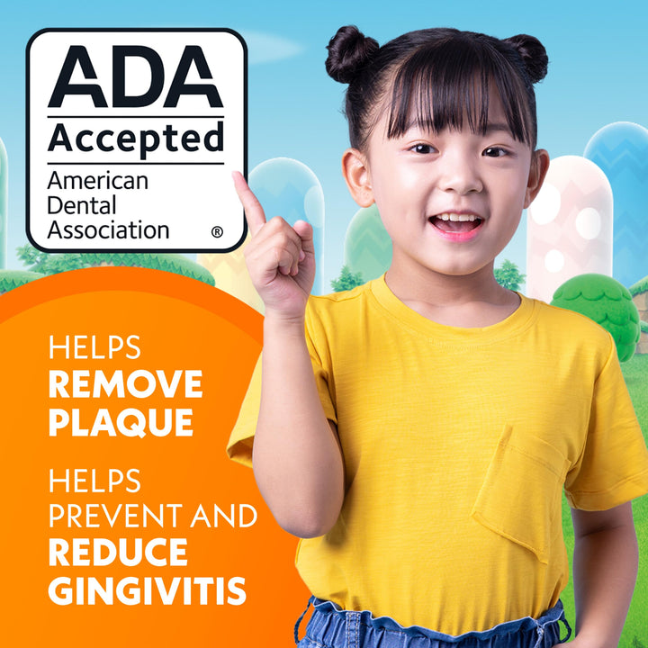 Spinbrush Princess Peach Kid’s Electric Battery Toothbrush, Soft Bristles