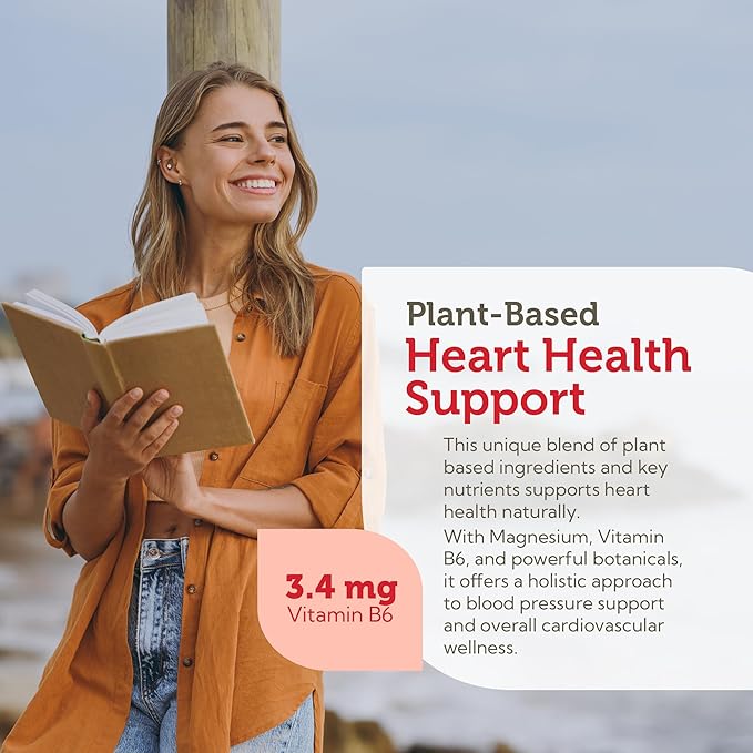 120/80 Cardiovascular Support Formula, Supports Healthy Blood Pressure Levels 60 Capsules.