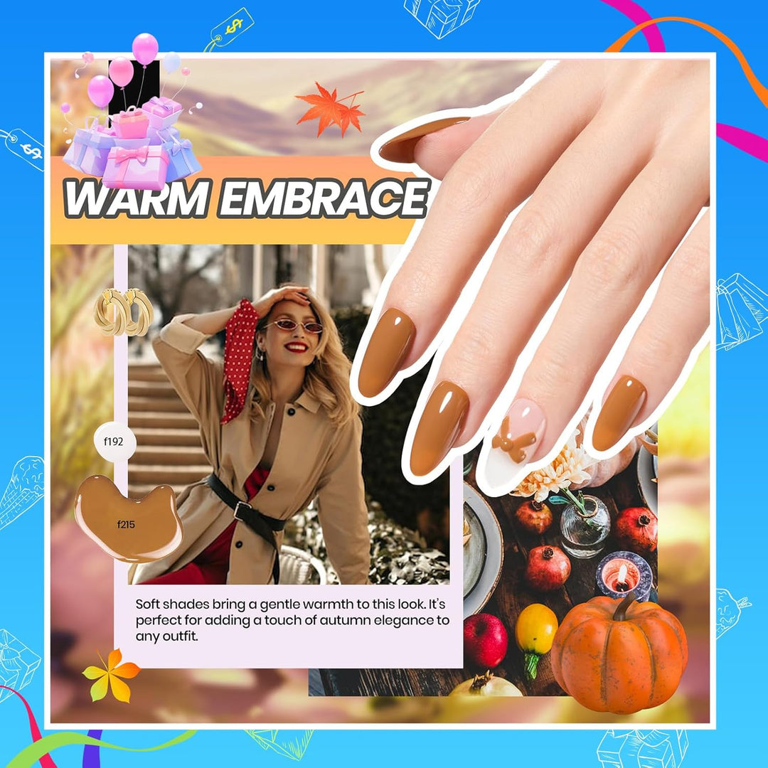 45 Colors Gel Nail Polish Kit | UV Light & Nail Tools | Travel-Friendly Gift for Women