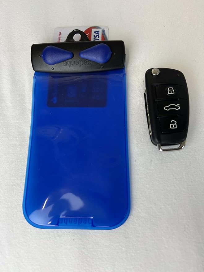 Aquapac Keymaster Waterproof Travel Case, Made in the UK, Carry Cord, Travel Essential, 5 Year Warranty, Watersports, Hiking, Mountain Biking, Running Accessory