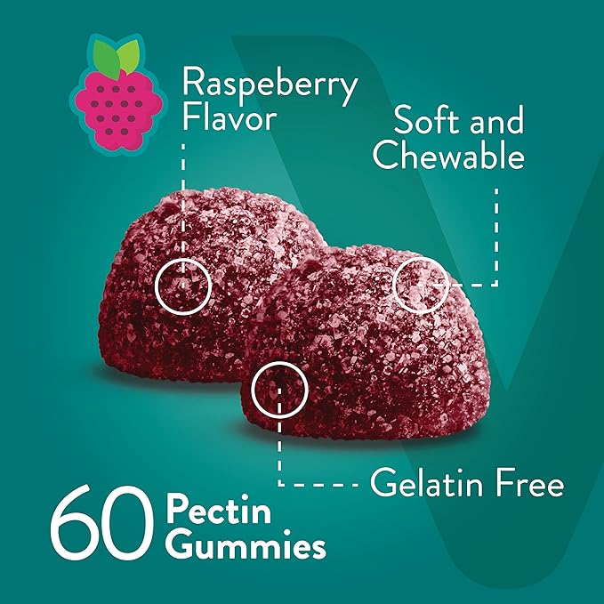 Biotin Gummies for Hair Skin Nails 5,000mcg - Hair Growth Gummies, Healthy Skin Glow, Strong Healthy Nail Growth - Vegan, Gluten Free, Gelatin Free, GMO Free - Tasty Chewable Raspberry Flavor