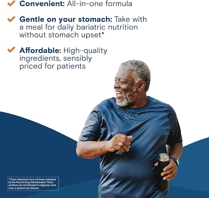 Bariatric Fusion Bariatric Multivitamin with Iron Complete Chewable | Strawberry | Post Bariatric Vitamins for Gastric Bypass and Sleeve Gastrectomy | One Month Supply