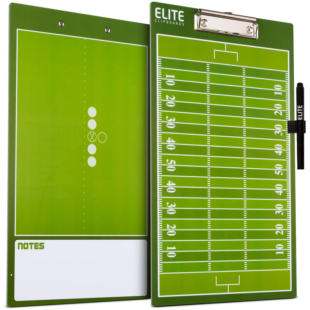 Elite Clipboards Dry Erase Coaches Clipboards | Basketball, Baseball, Soccer, Football, Hockey, Volleyball, Lacrosse (Football)