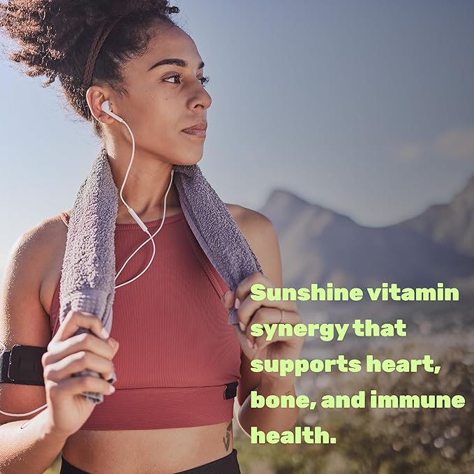 DEAL SUPPLEMENT Vitamin D3 K2 Softgel, 250 Count, 2-1 Complex, Vitamin D3 5000 IU & Vitamin K2 MK7, Promotes Heart, Bone & Teeth Health – Easy to Swallow